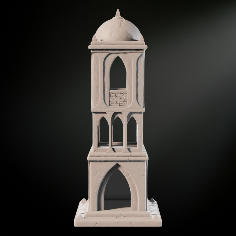 Sci-Fi Desert Watchtower
