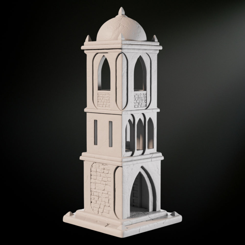 Sci-Fi Desert Watchtower