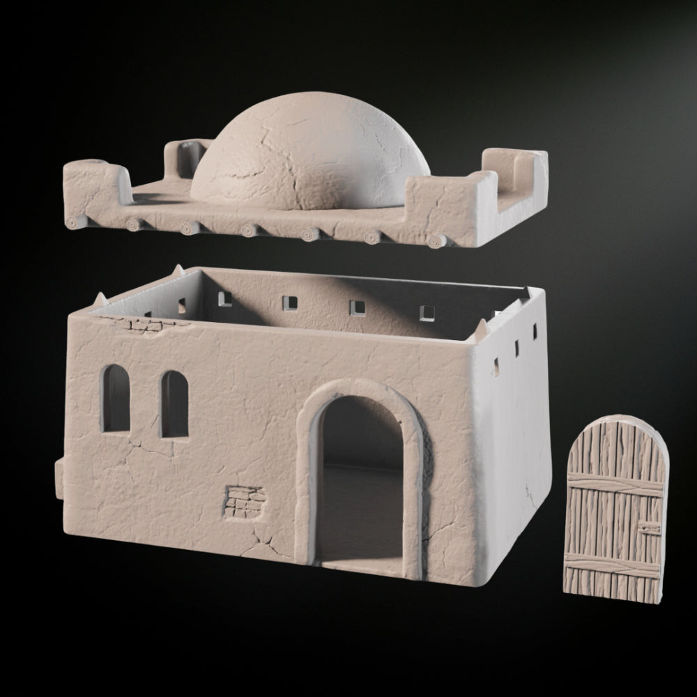 Sci-Fi Desert House XV