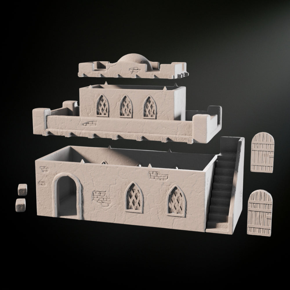 Sci-Fi Desert House XIV