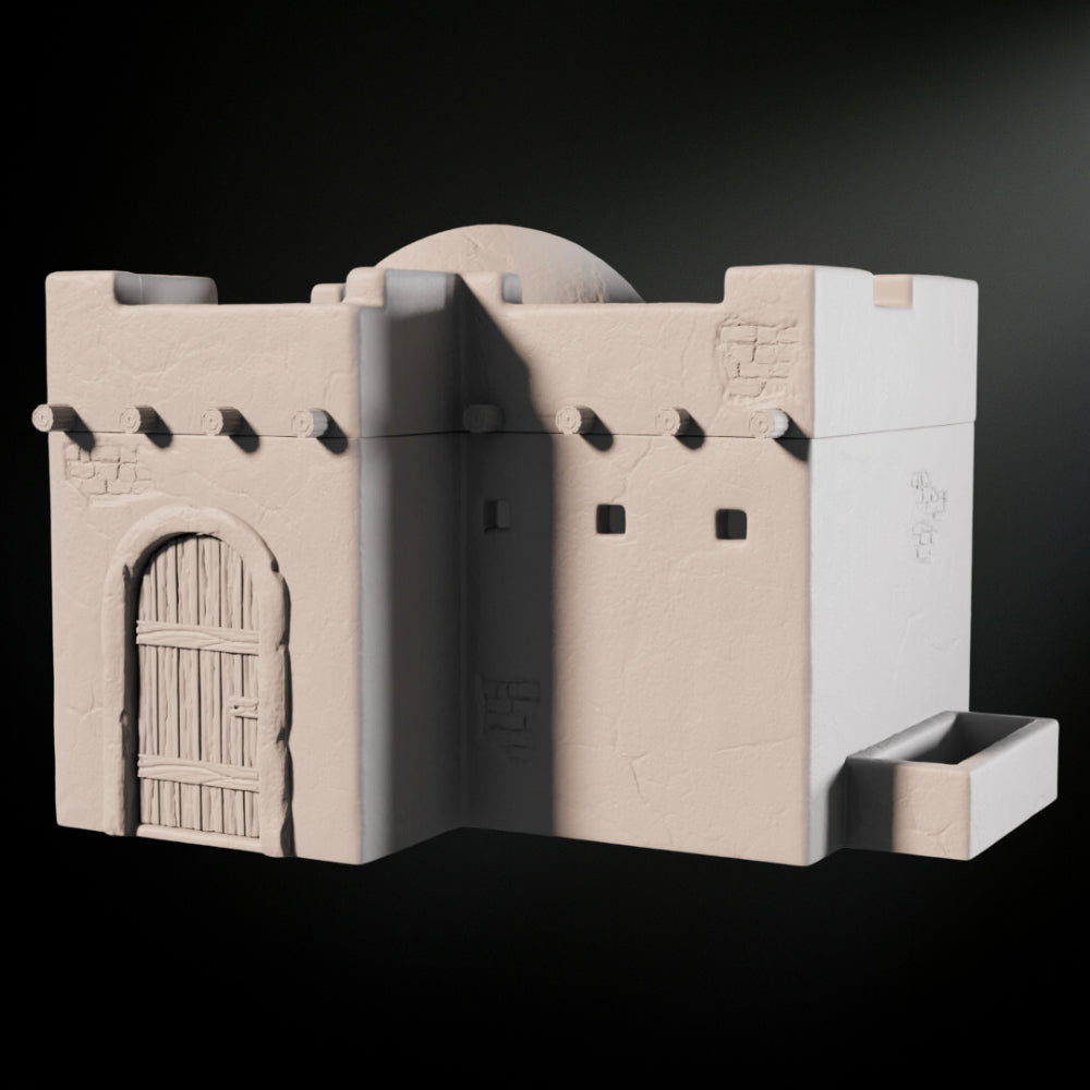 Sci-Fi Desert House XII