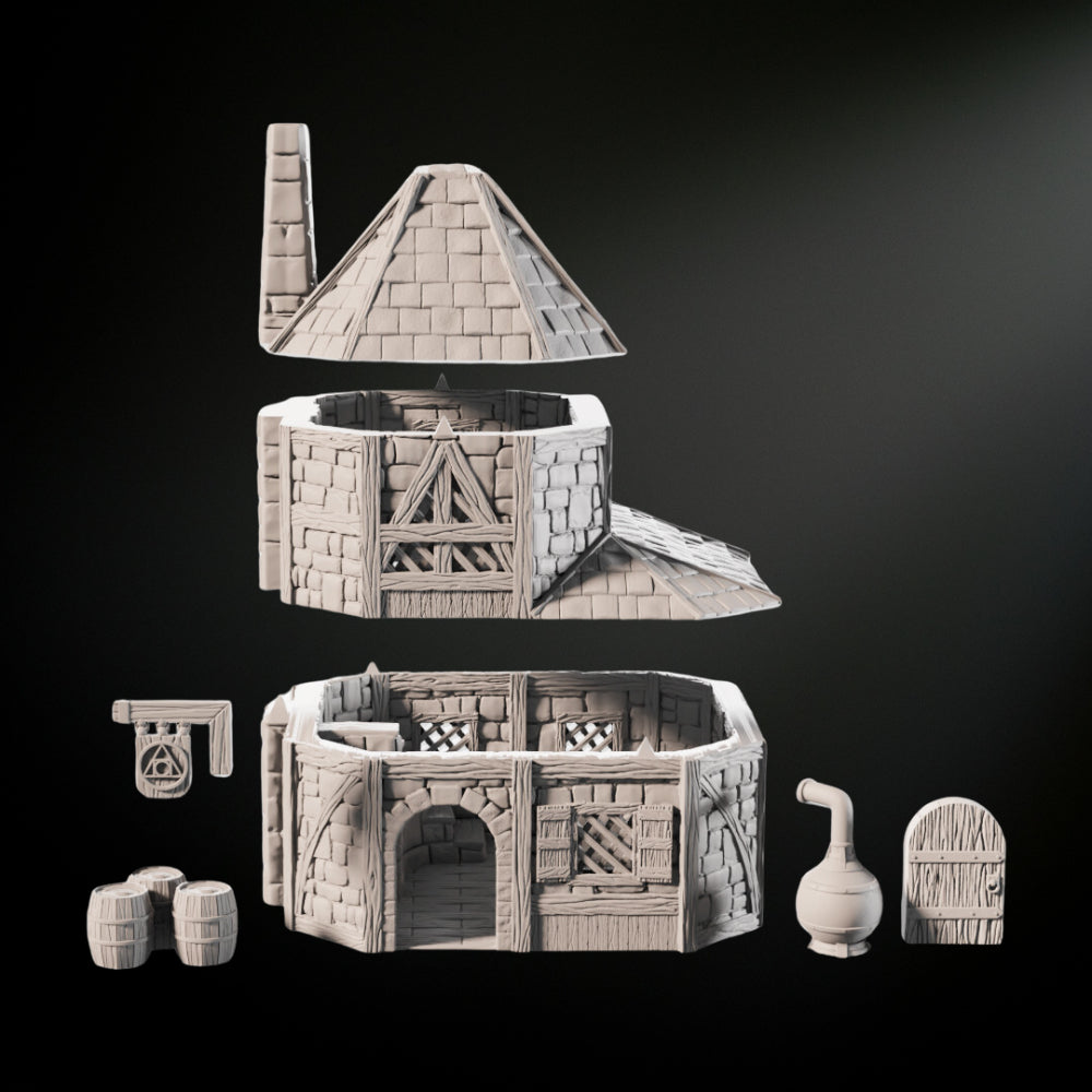 Alchemist House - Tabletop Terrain