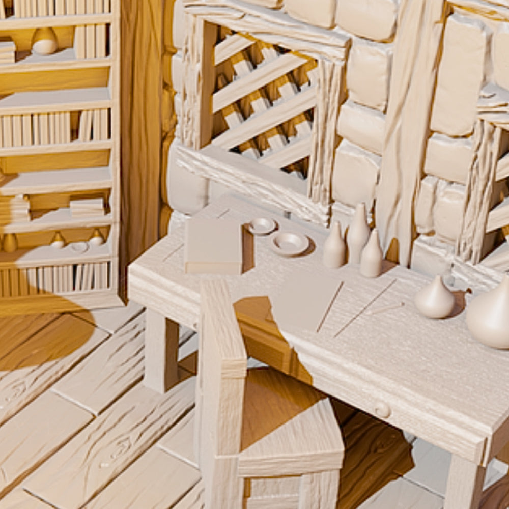Alchemist House - Tabletop Terrain