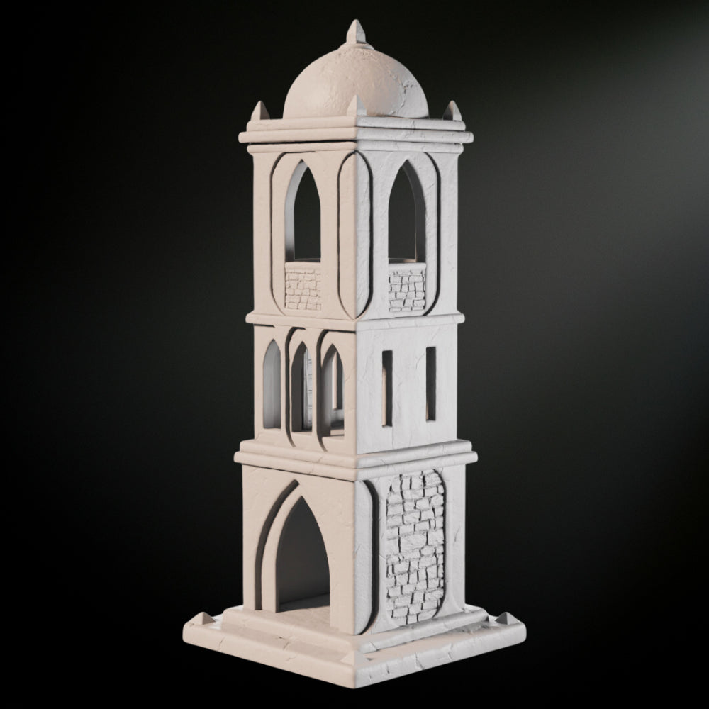Sci-Fi Desert Watchtower