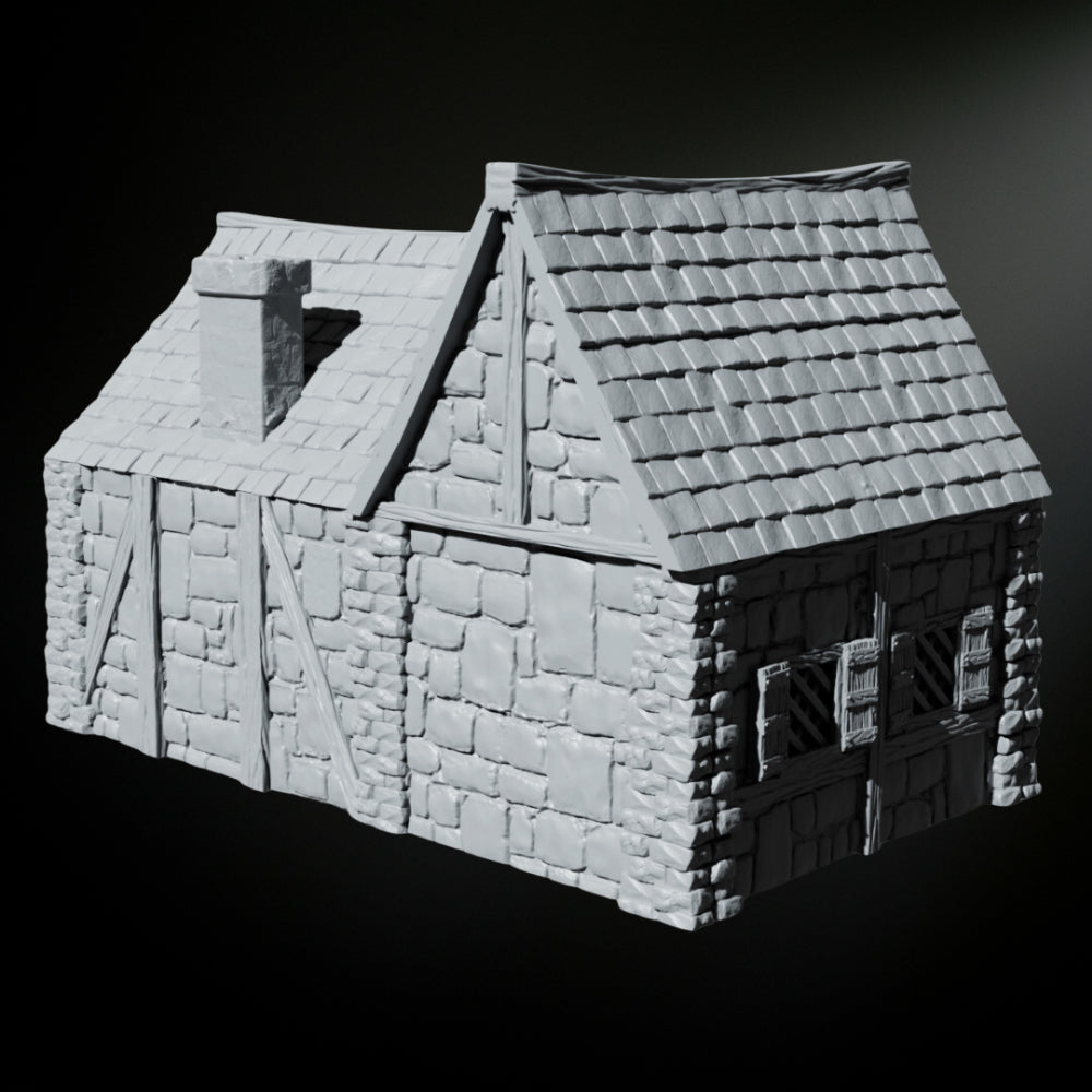 Medieval Blacksmith House - Tabletop Terrain
