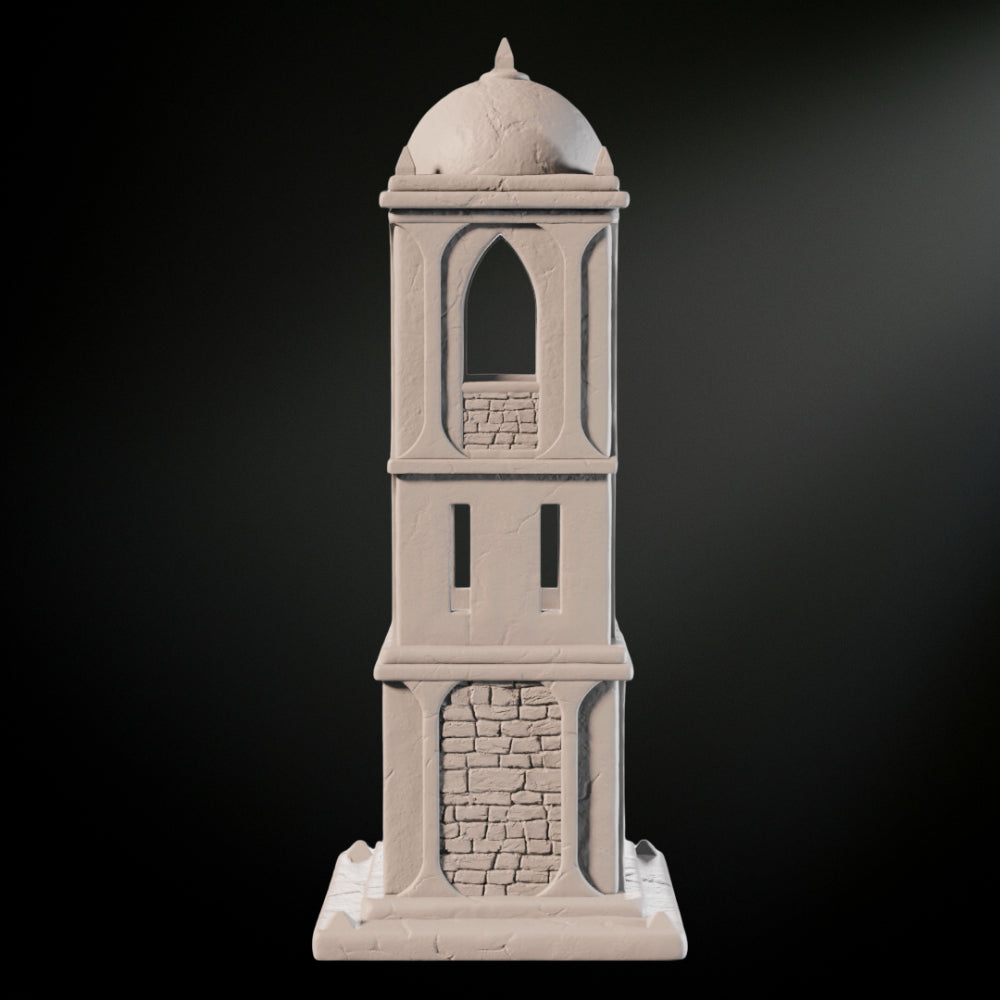 Sci-Fi Desert Watchtower