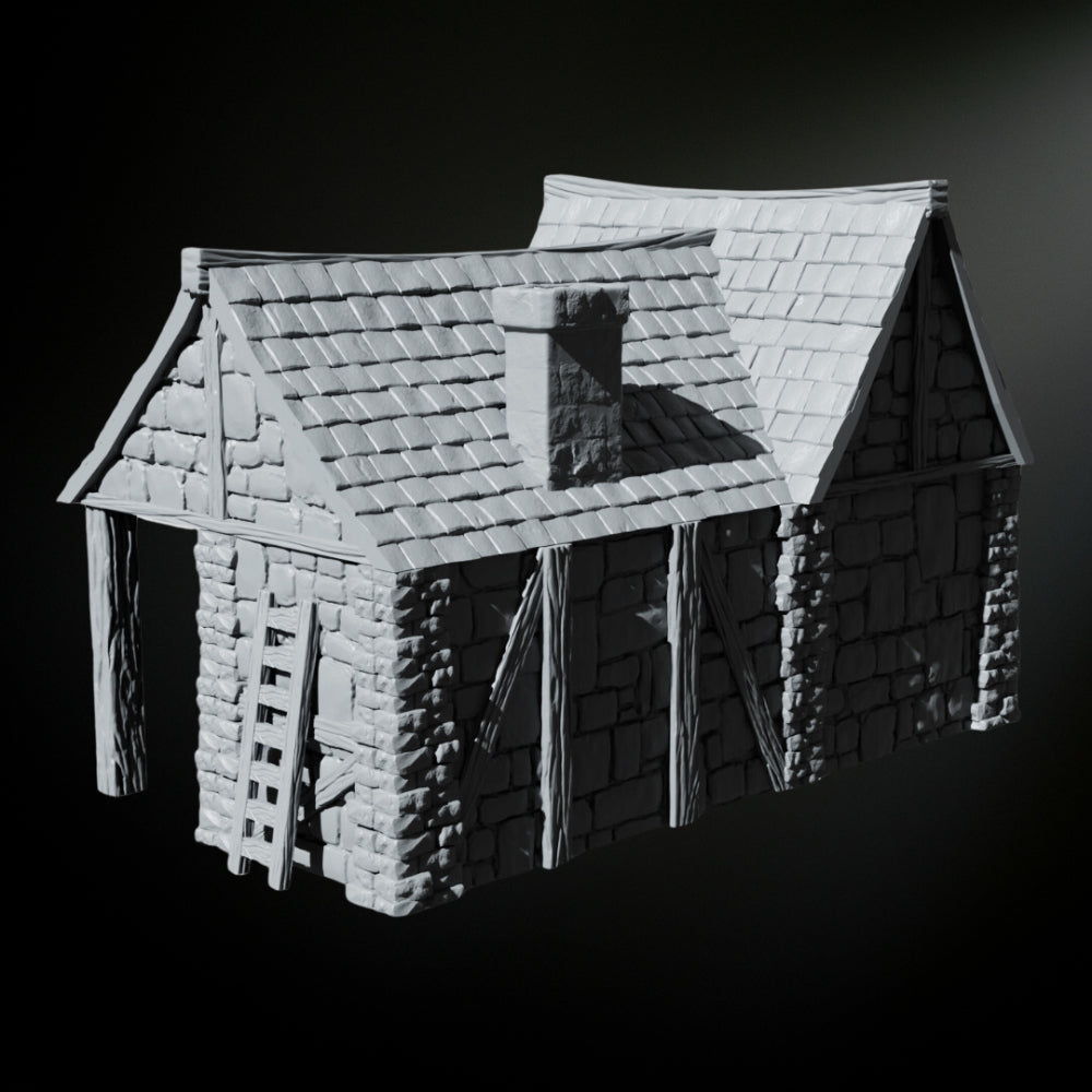 Medieval Blacksmith House - Tabletop Terrain