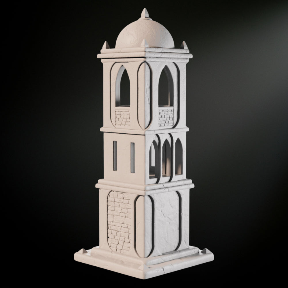 Sci-Fi Desert Watchtower