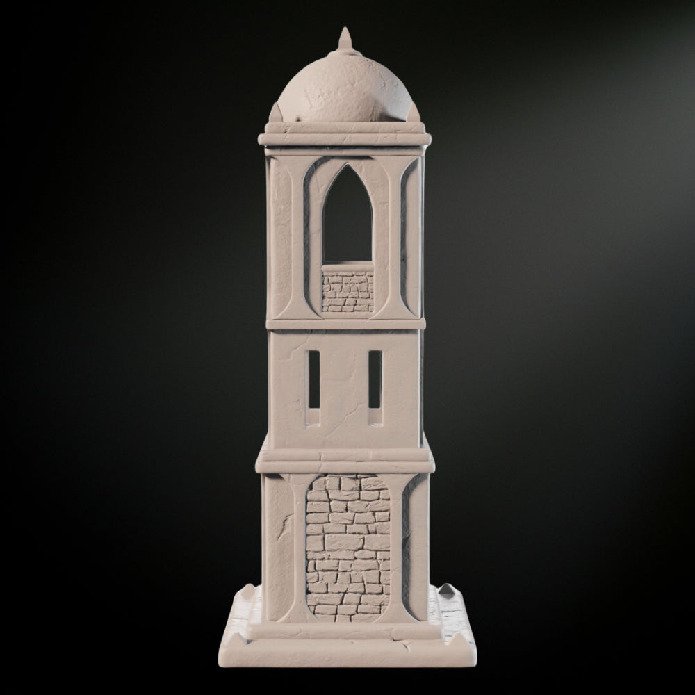 Sci-Fi Desert Watchtower