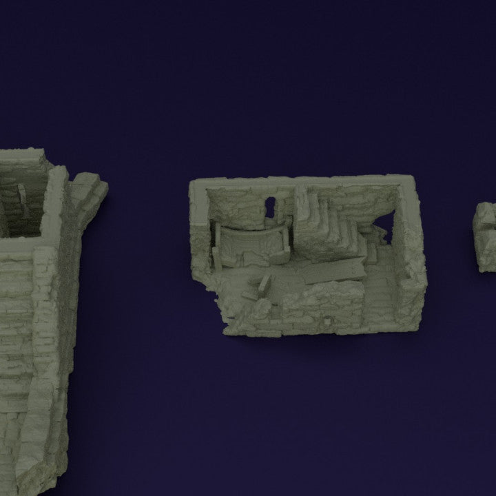 Abandoned Patrol Bridge - Tabletop Terrain - Medieval Terrain