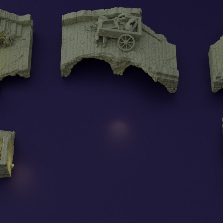Abandoned Patrol Bridge - Tabletop Terrain - Medieval Terrain