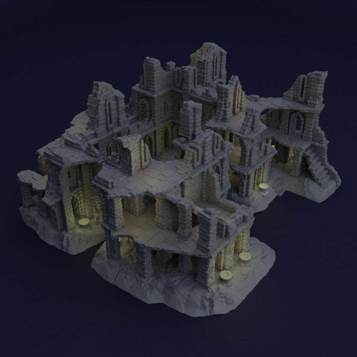 Ambush Grounds - Tabletop Terrain - Ruins Terrain