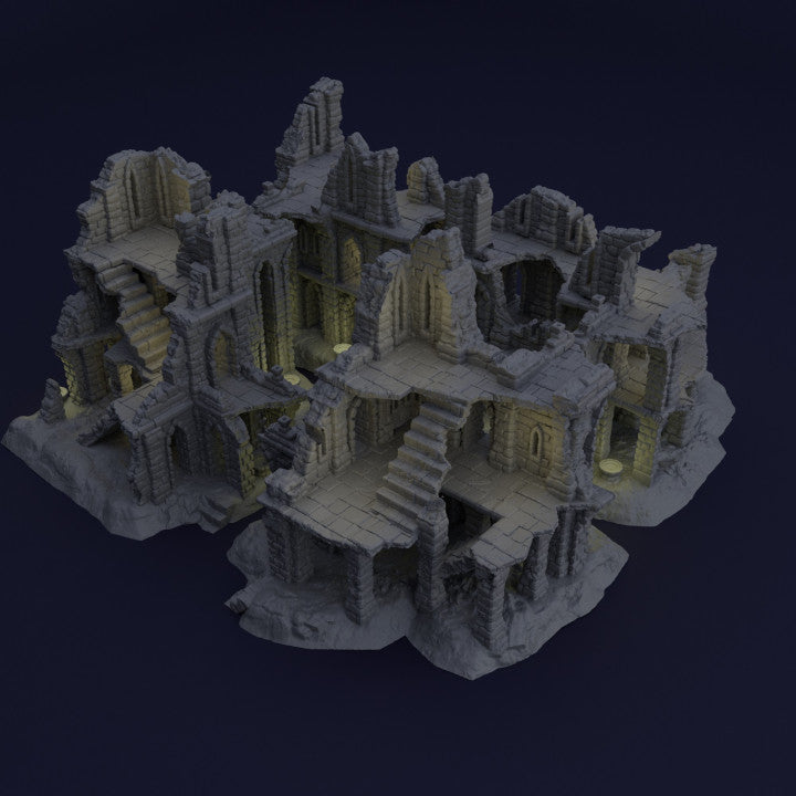 Ambush Grounds - Tabletop Terrain - Ruins Terrain