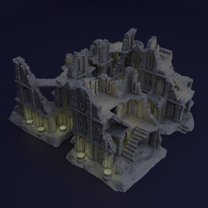 Ambush Grounds - Tabletop Terrain - Ruins Terrain