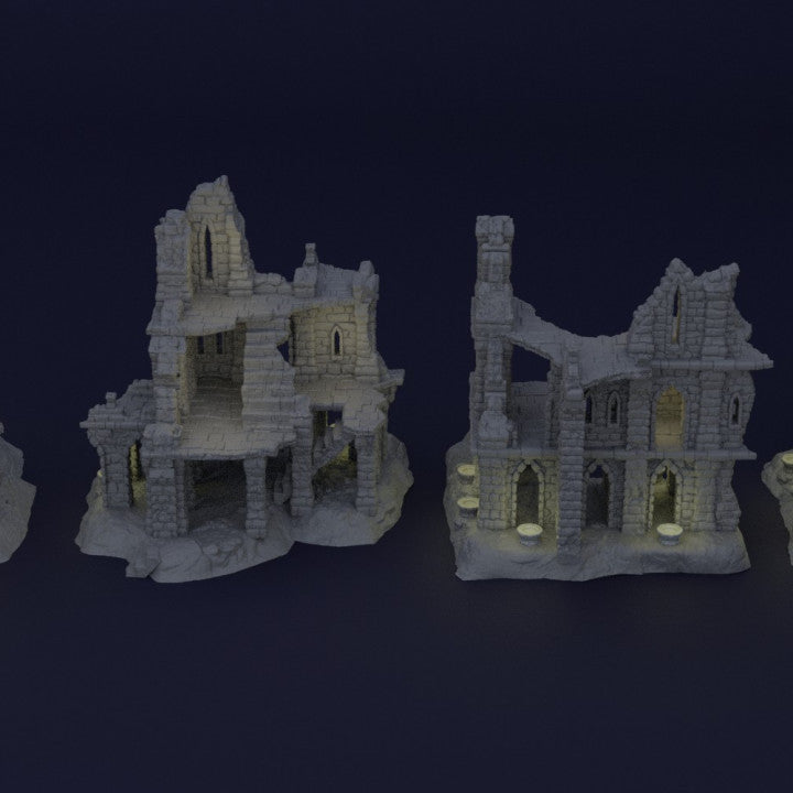 Ambush Grounds - Tabletop Terrain - Ruins Terrain