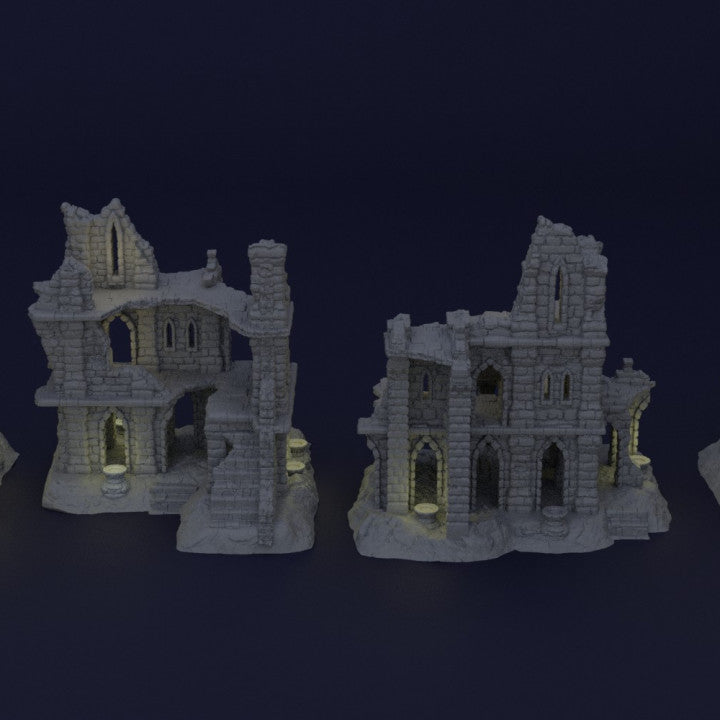 Ambush Grounds - Tabletop Terrain - Ruins Terrain