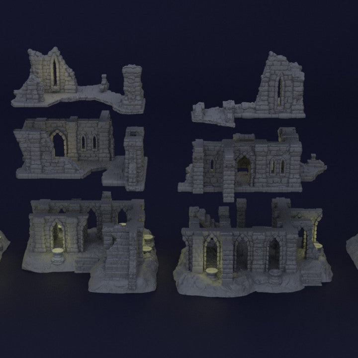 Ambush Grounds - Tabletop Terrain - Ruins Terrain