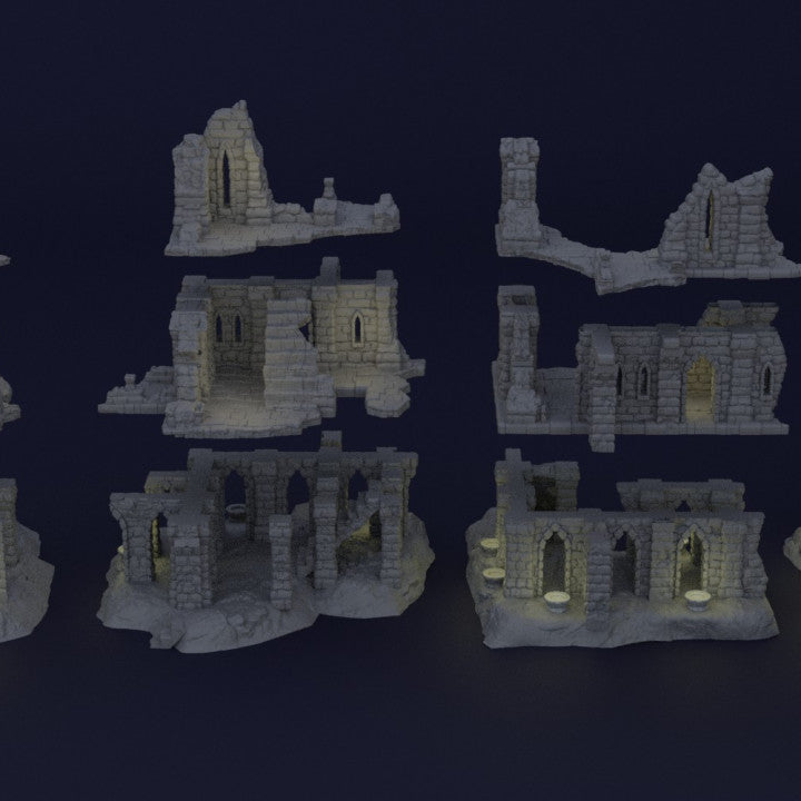 Ambush Grounds - Tabletop Terrain - Ruins Terrain
