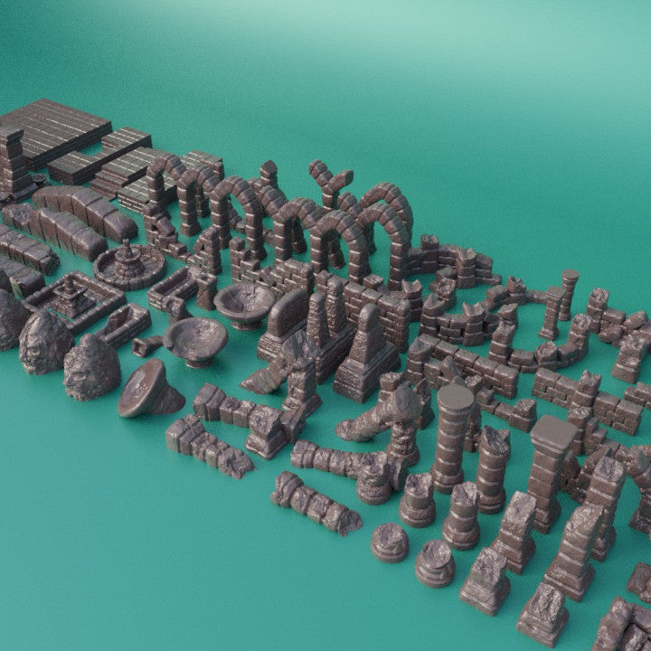 Ancient Ruins- Tabletop Terrain