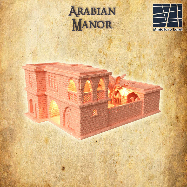 Arabian Manor - Tabletop Terrain - Desert Terrain