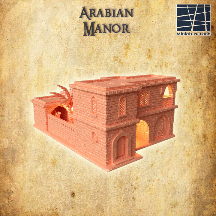 Arabian Manor - Tabletop Terrain - Desert Terrain
