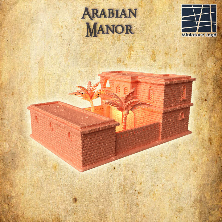 Arabian Manor - Tabletop Terrain - Desert Terrain