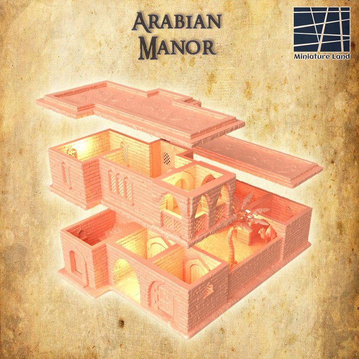 Arabian Manor - Tabletop Terrain - Desert Terrain