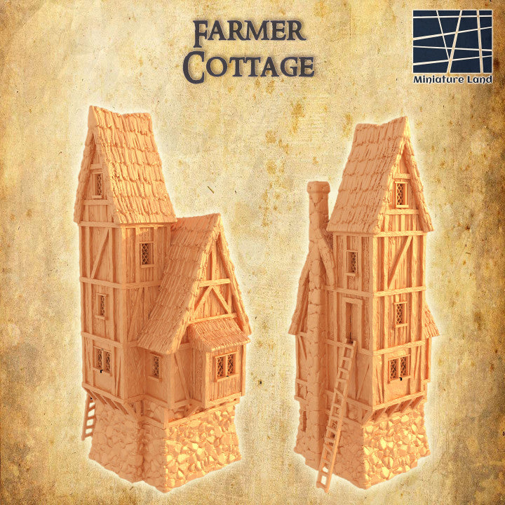 Farmer Cottage - Tabletop Terrain