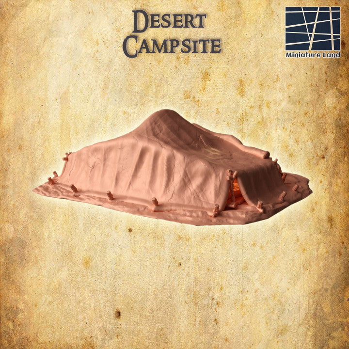 Desert Campsite - Tabletop Terrain