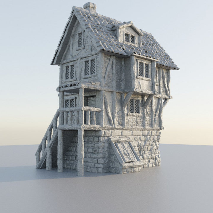 Shady Guild House - Tabletop Terrain