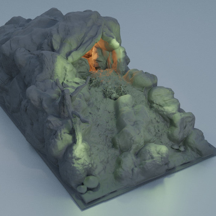 Troll Cave - Tabletop Terrain