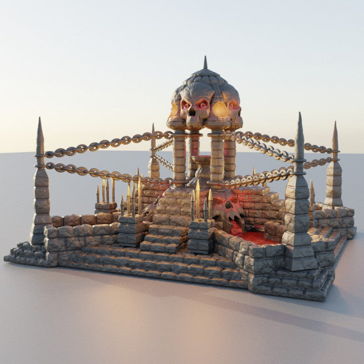 Altar Of Sacrifice- Tabletop Terrain