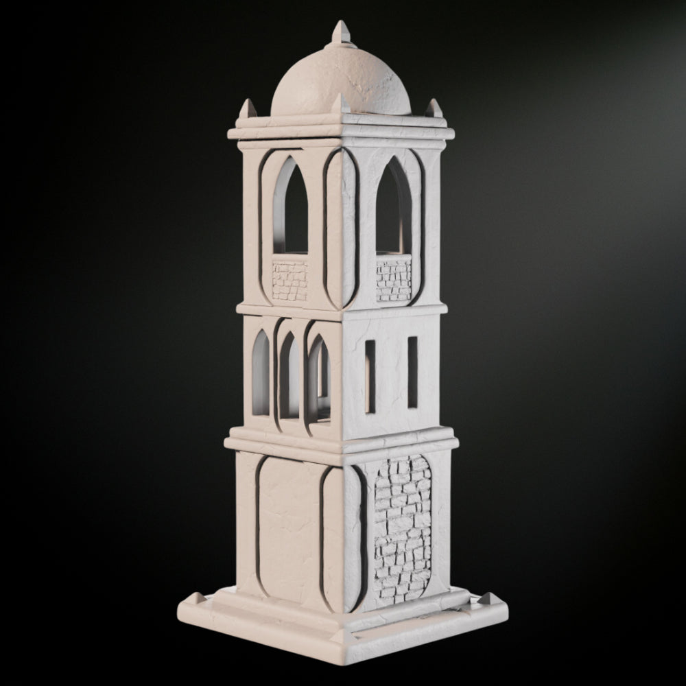 Sci-Fi Desert Watchtower