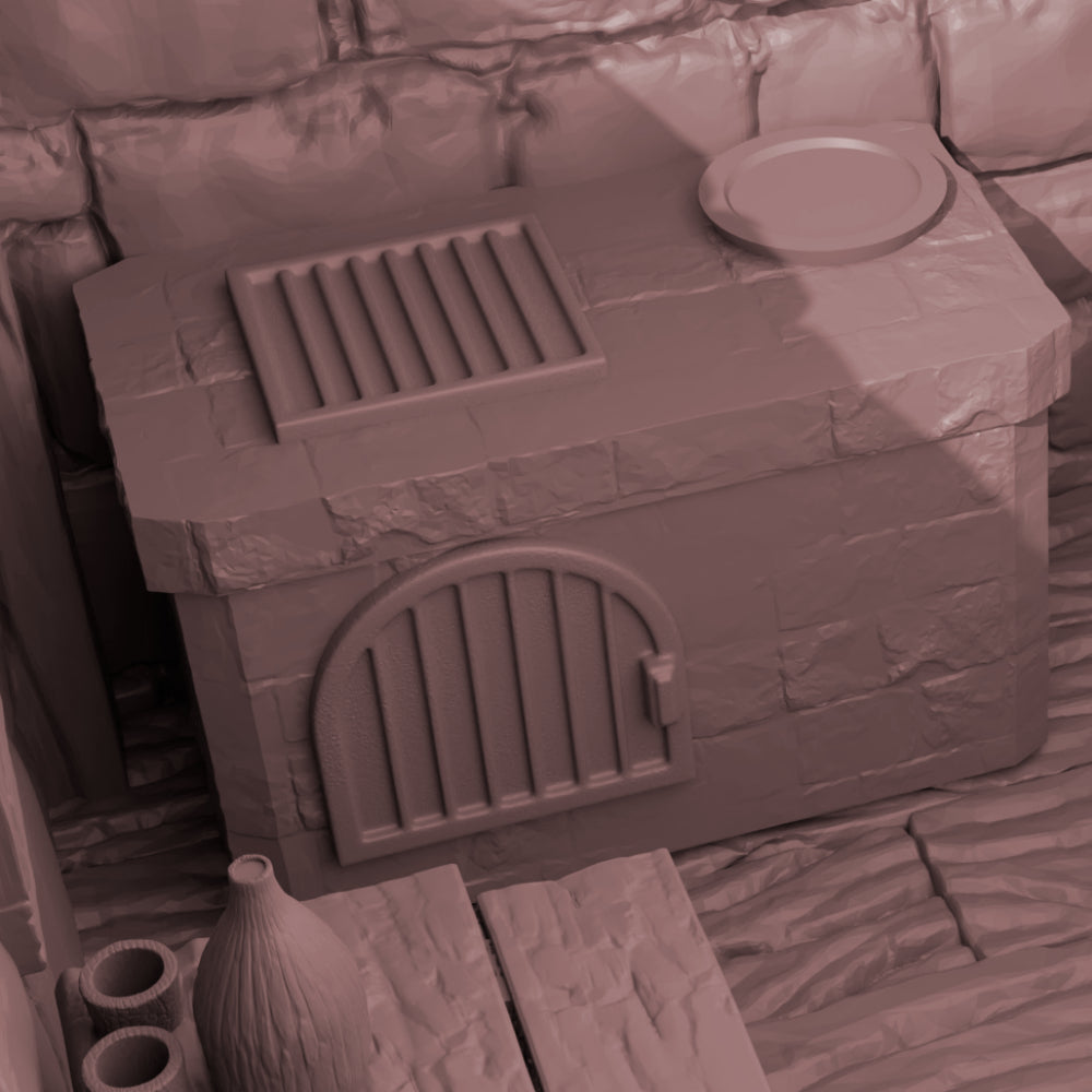 Medieval Blacksmith House - Tabletop Terrain