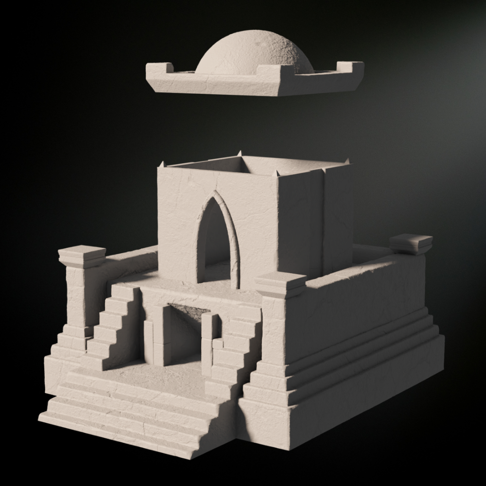 Mausoleum - Tabletop Terrain