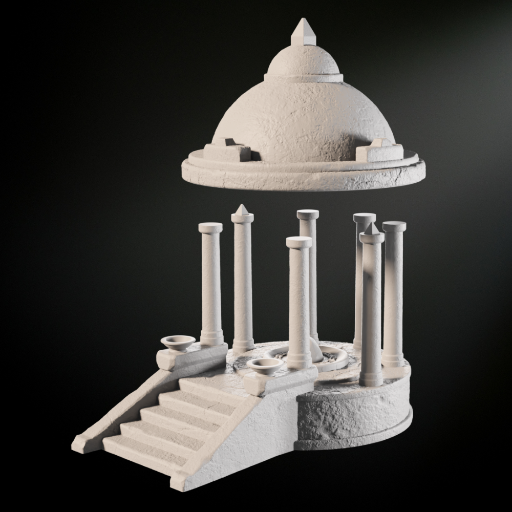 Desert Shrine - Tabletop Terrain