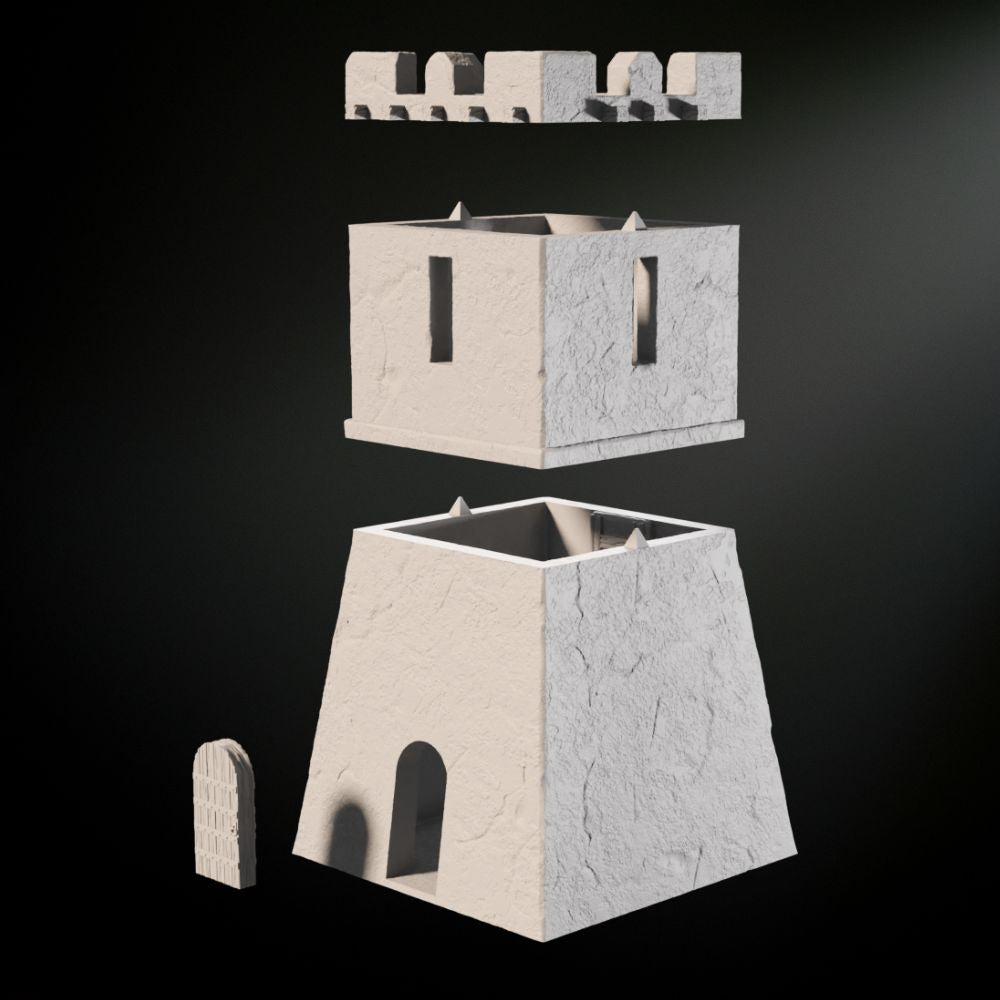 Desert Guard Tower - Tabletop Terrain