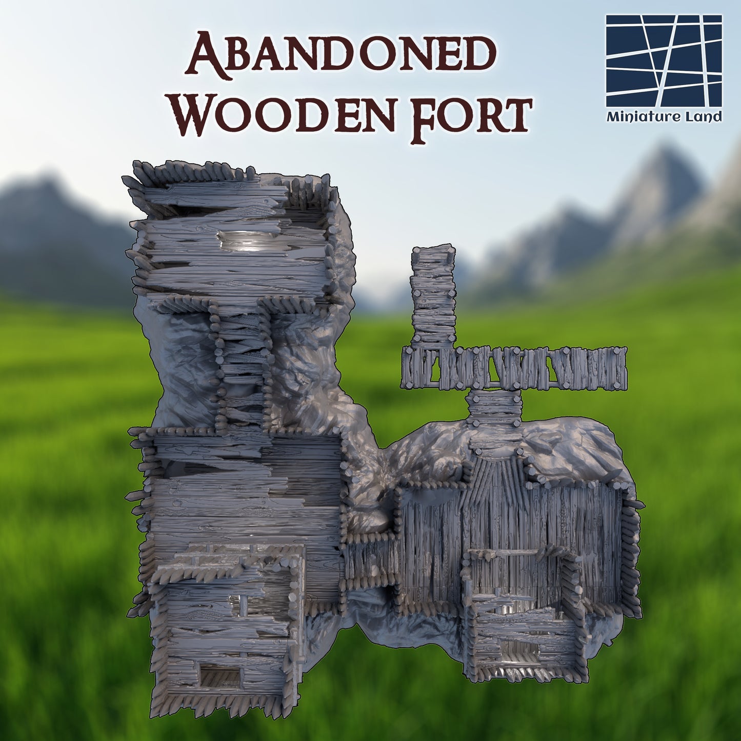 Abandoned Wooden Fort