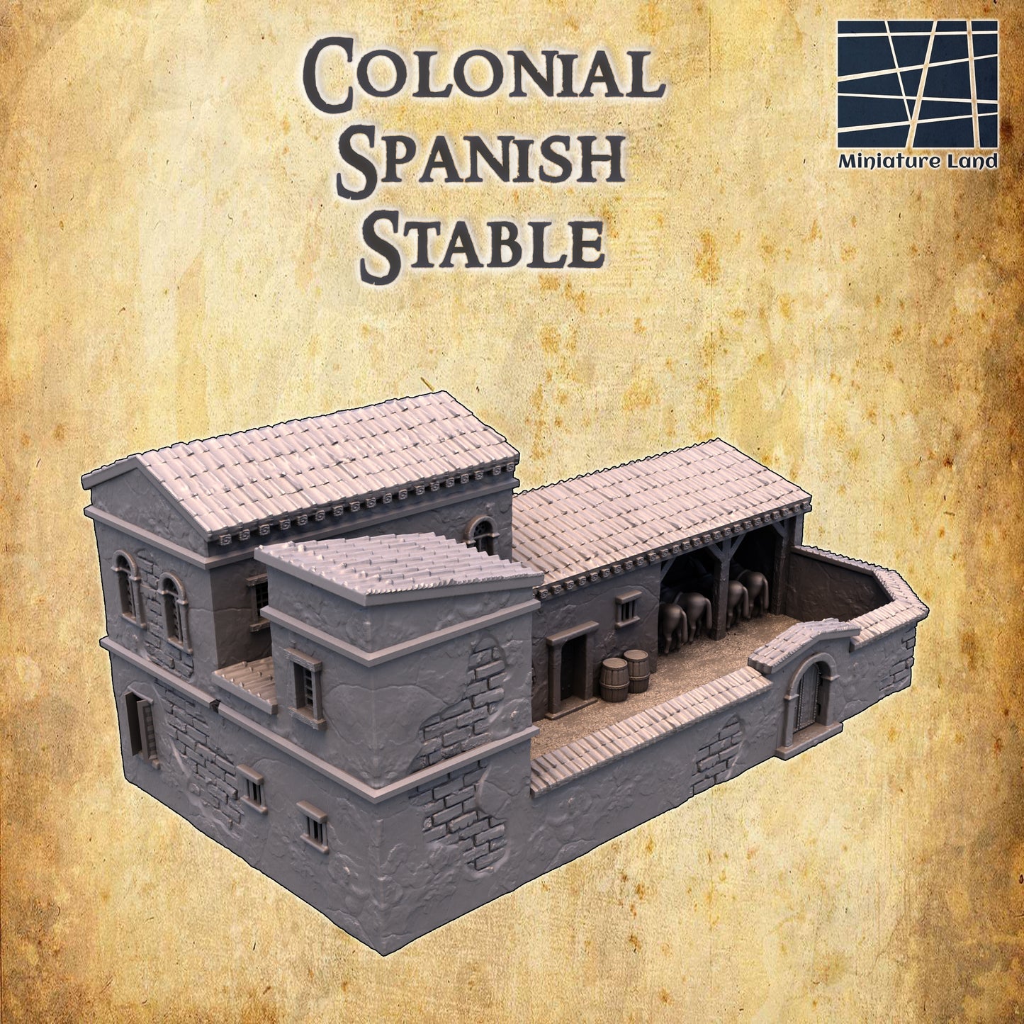 Colonial Spanish Stable