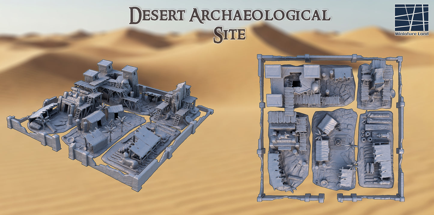 Desert Archaeological Site