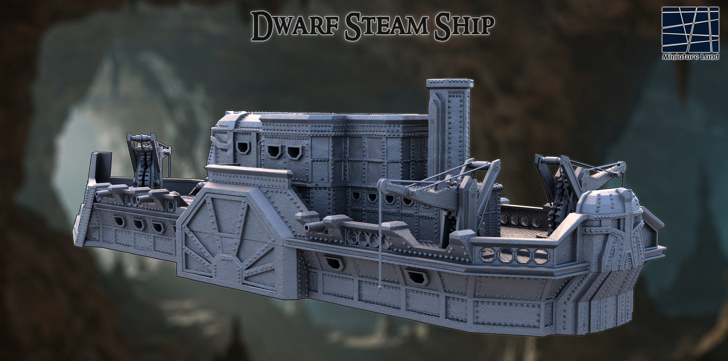 Dwarf Steam Ship