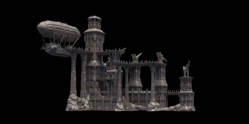 Dwarf Zeppelin Port