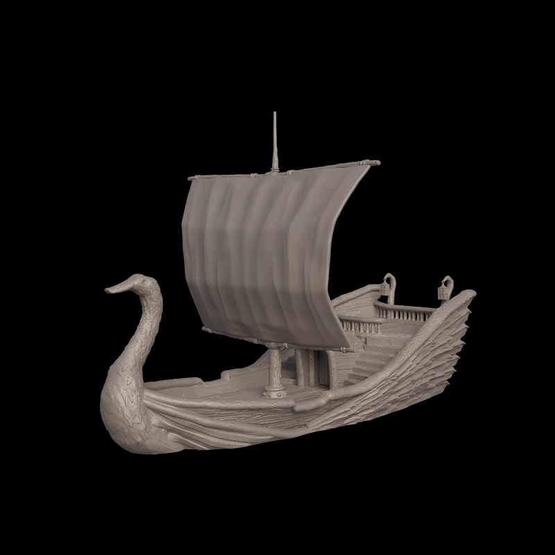 Elven Swan Ship
