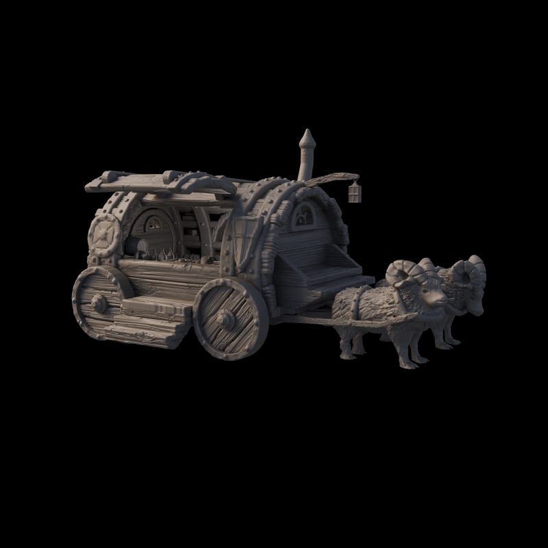 Halfling Merchant Wagon