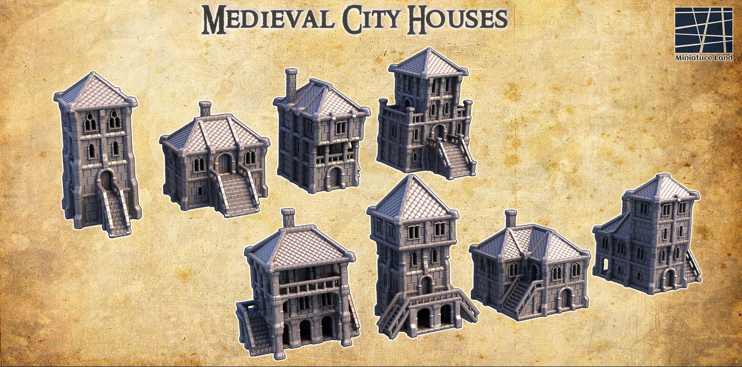 Medieval City Houses