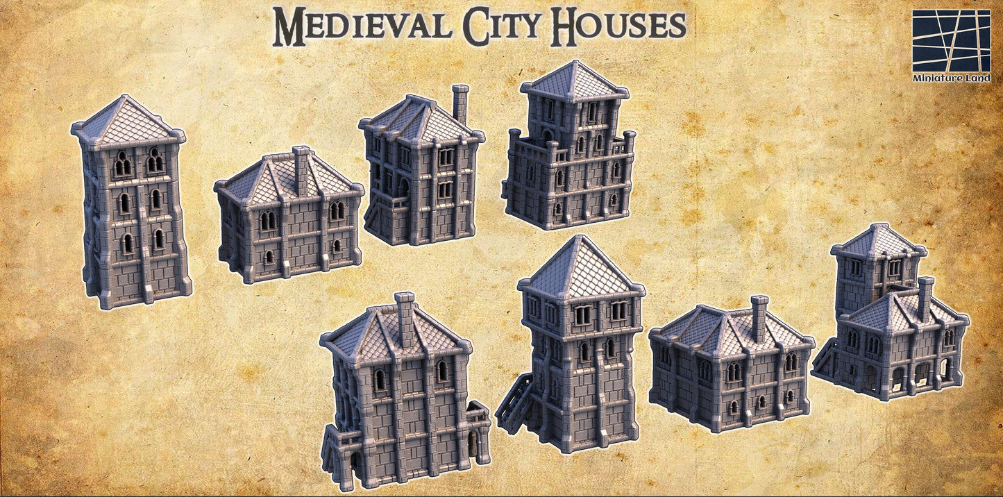 Medieval City Houses