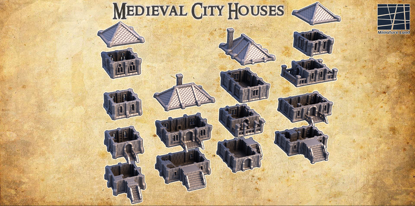 Medieval City Houses