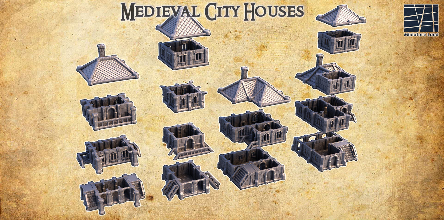 Medieval City Houses