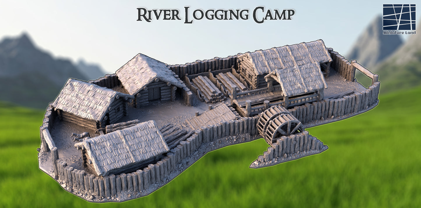 River Logging Camp