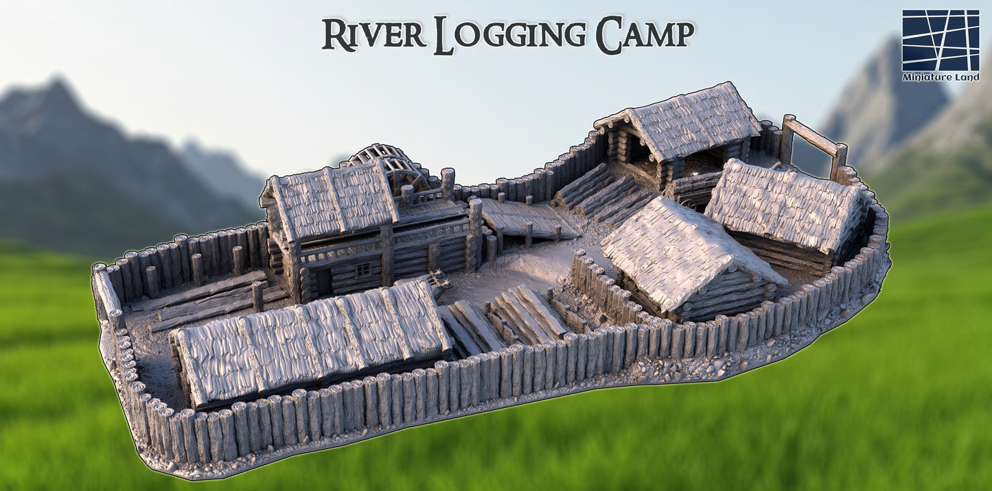 River Logging Camp